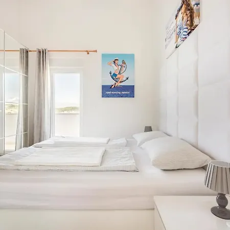 Maritime - Exklusive Strandvilla Mit Beheiztem Pool, Grillhuette & Meerblick Bei Zadar 빌라